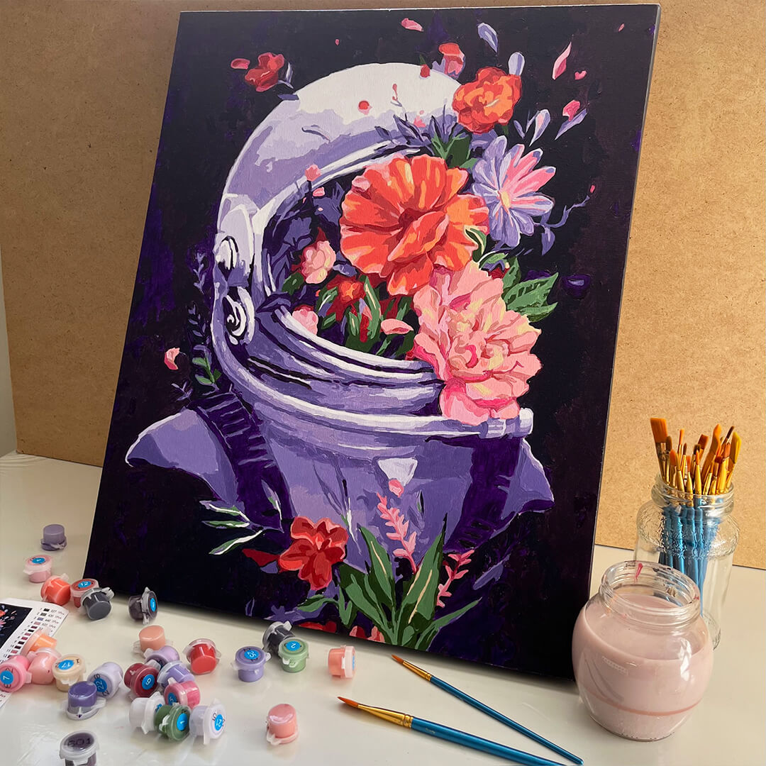 Flowers Astronaut