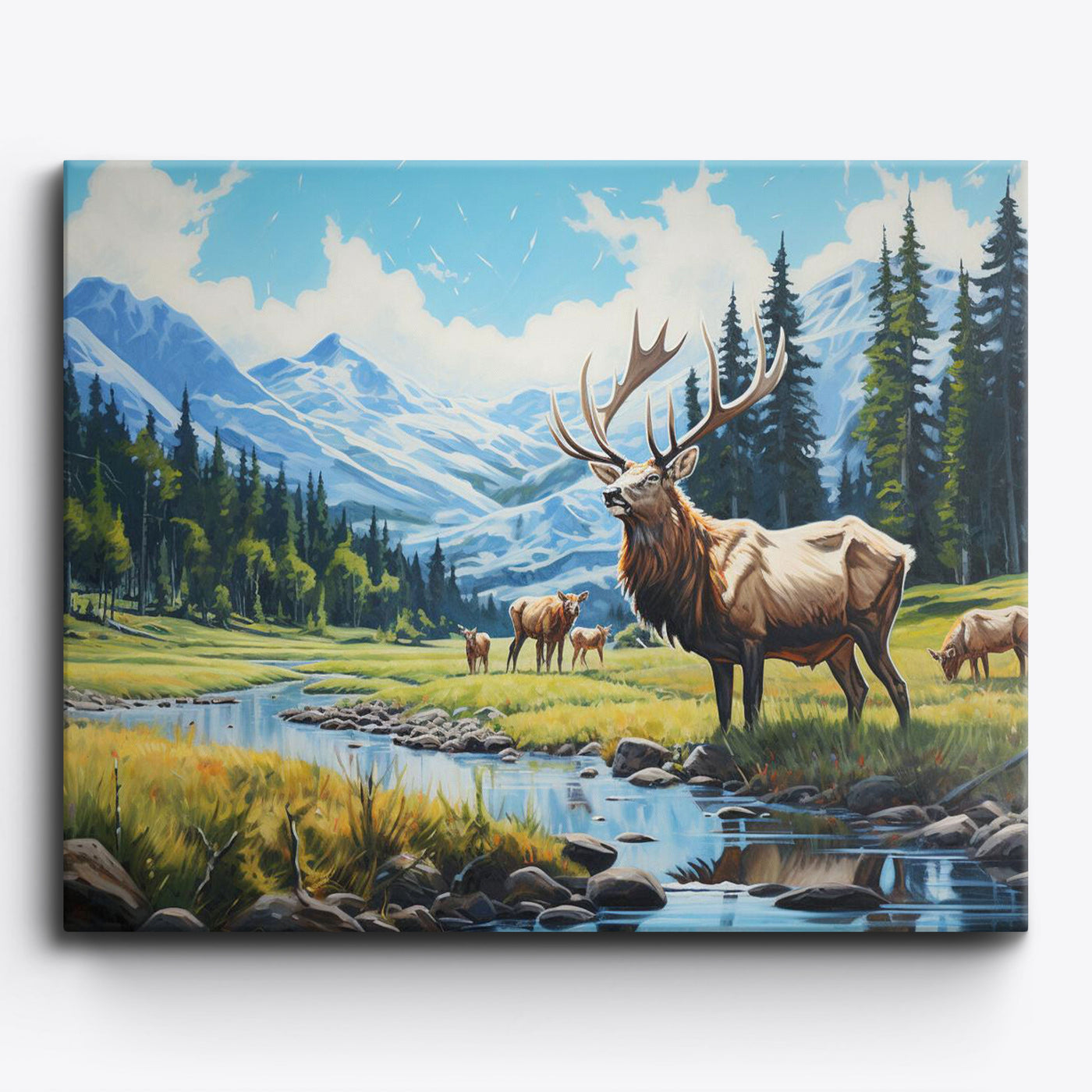 High Mountain Elk