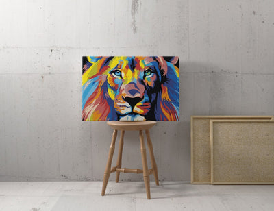 Colorful Lion