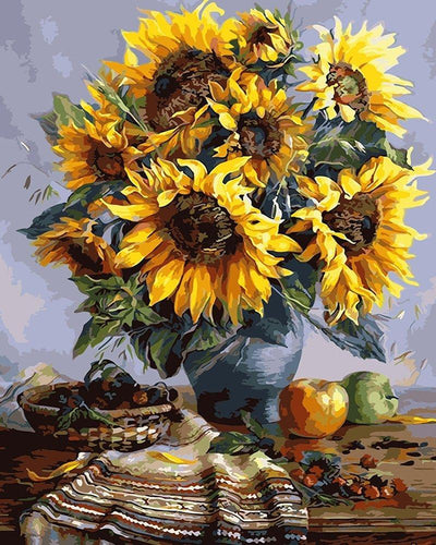 Sunflowers In A Vase