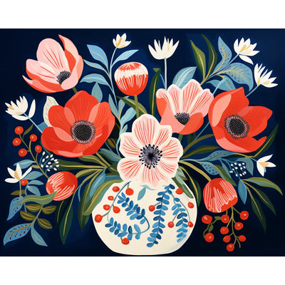 Folk Art Florals