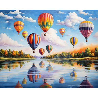 Hot Air Balloon Elegance