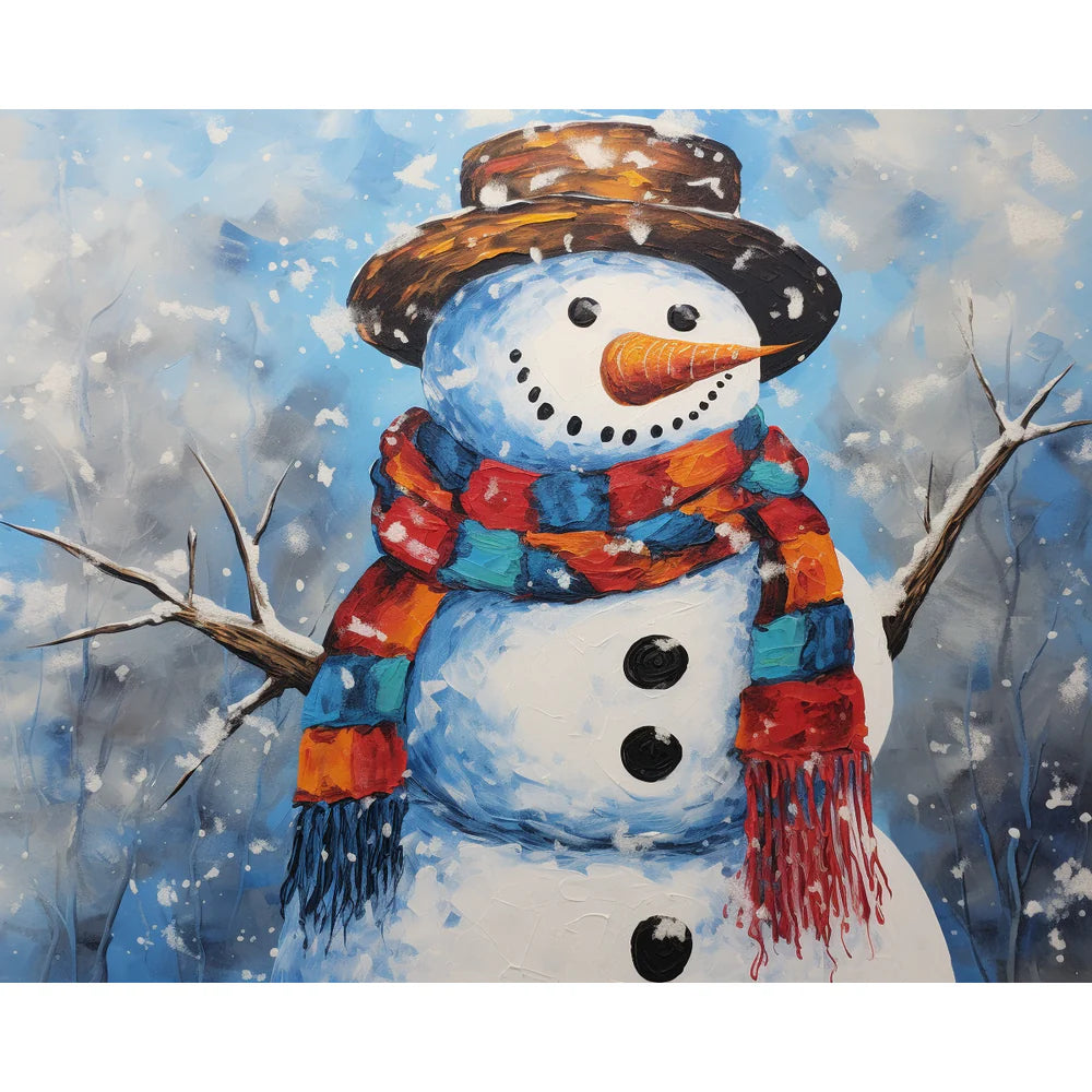 Joyful Snowman