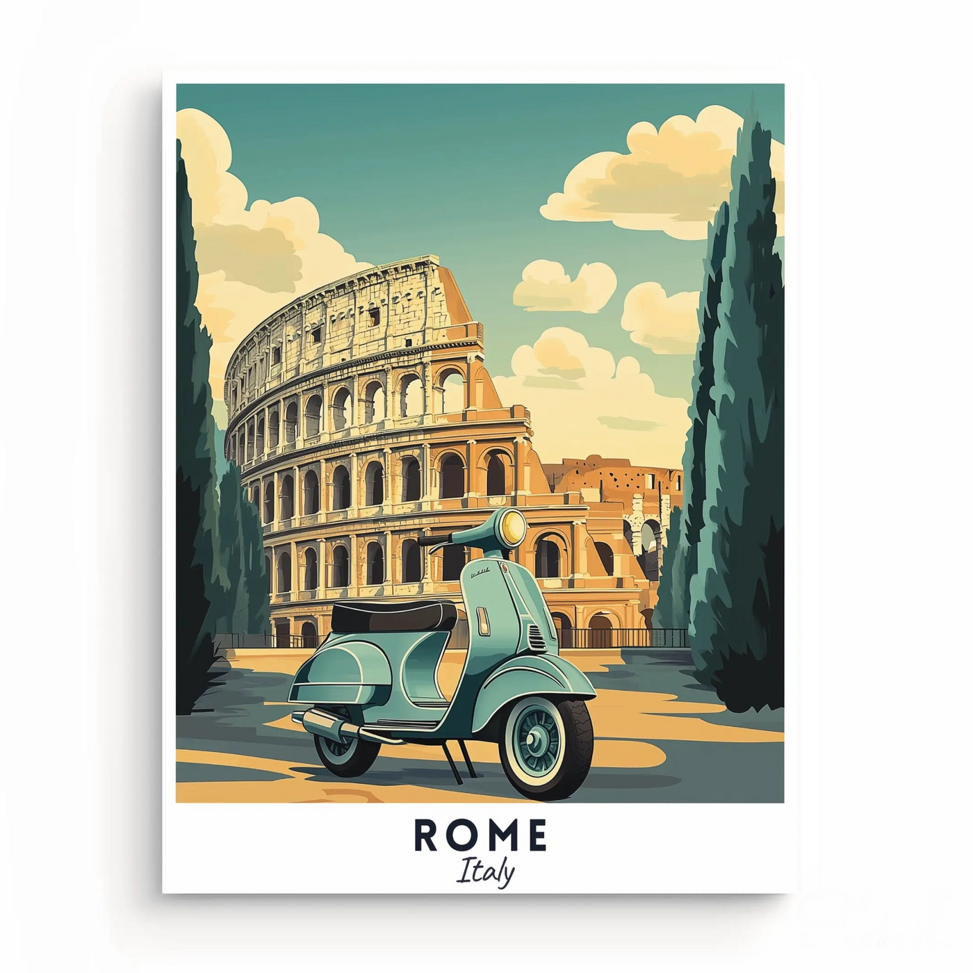 Rome Vespa