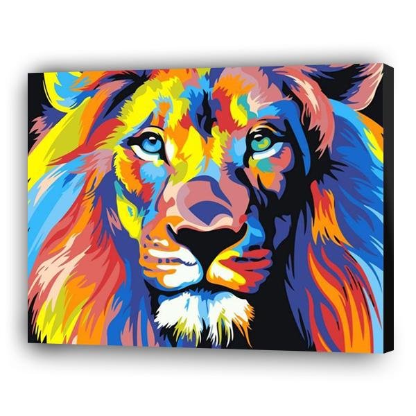 Colorful Lion