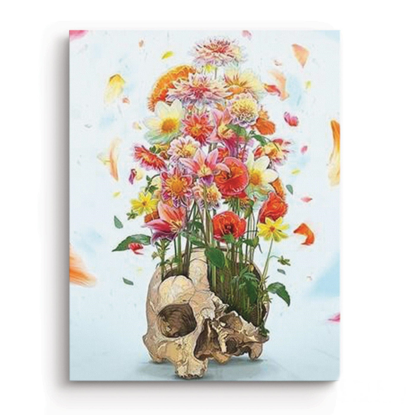 Skull Of Flowers